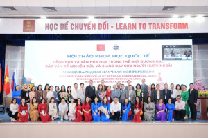 Hội thảo quốc tế về tiếng Nga và văn hóa Nga tại Trường Đại học Hà Nội
